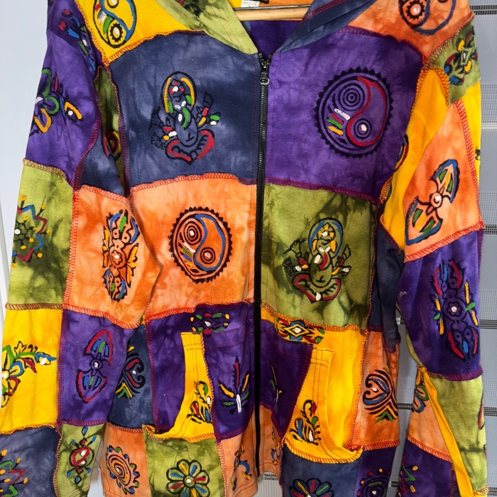 Rising International Multicolor Patchwork Art To … - image 6